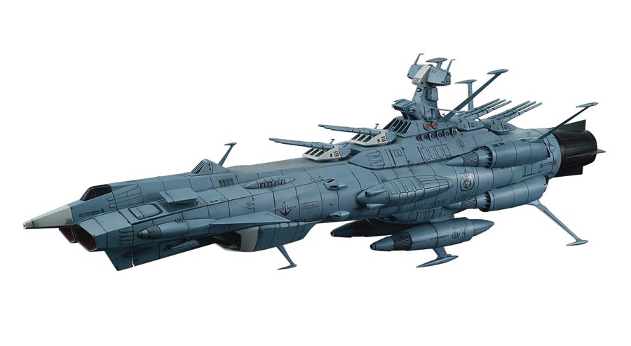 Star Blazers 2202 1/1000 Kit - U.N.C.F. AAA-Class DX
