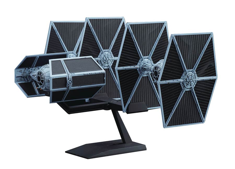 Star Wars Vehicle Model #007 Tie Advanced x1 & Fighter Set