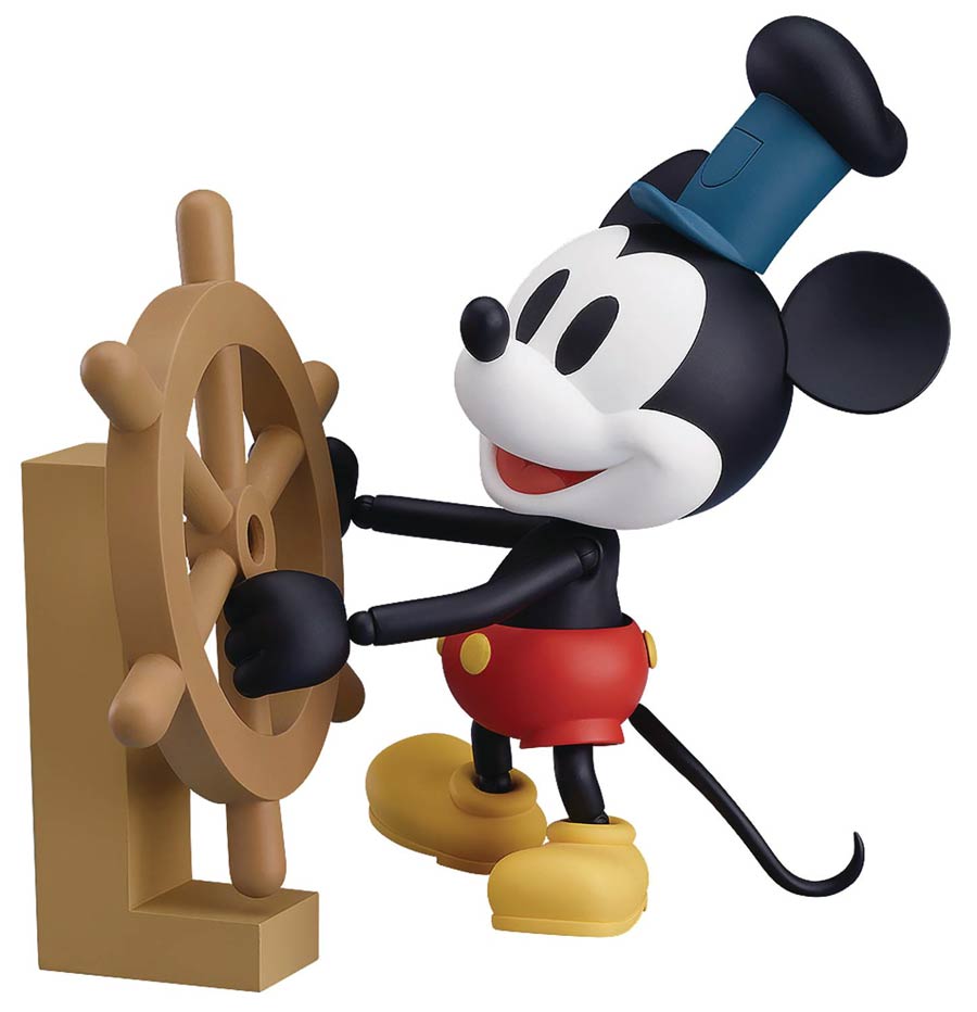 Steamboat Willie Mickey Mouse Nendoroid Color Version