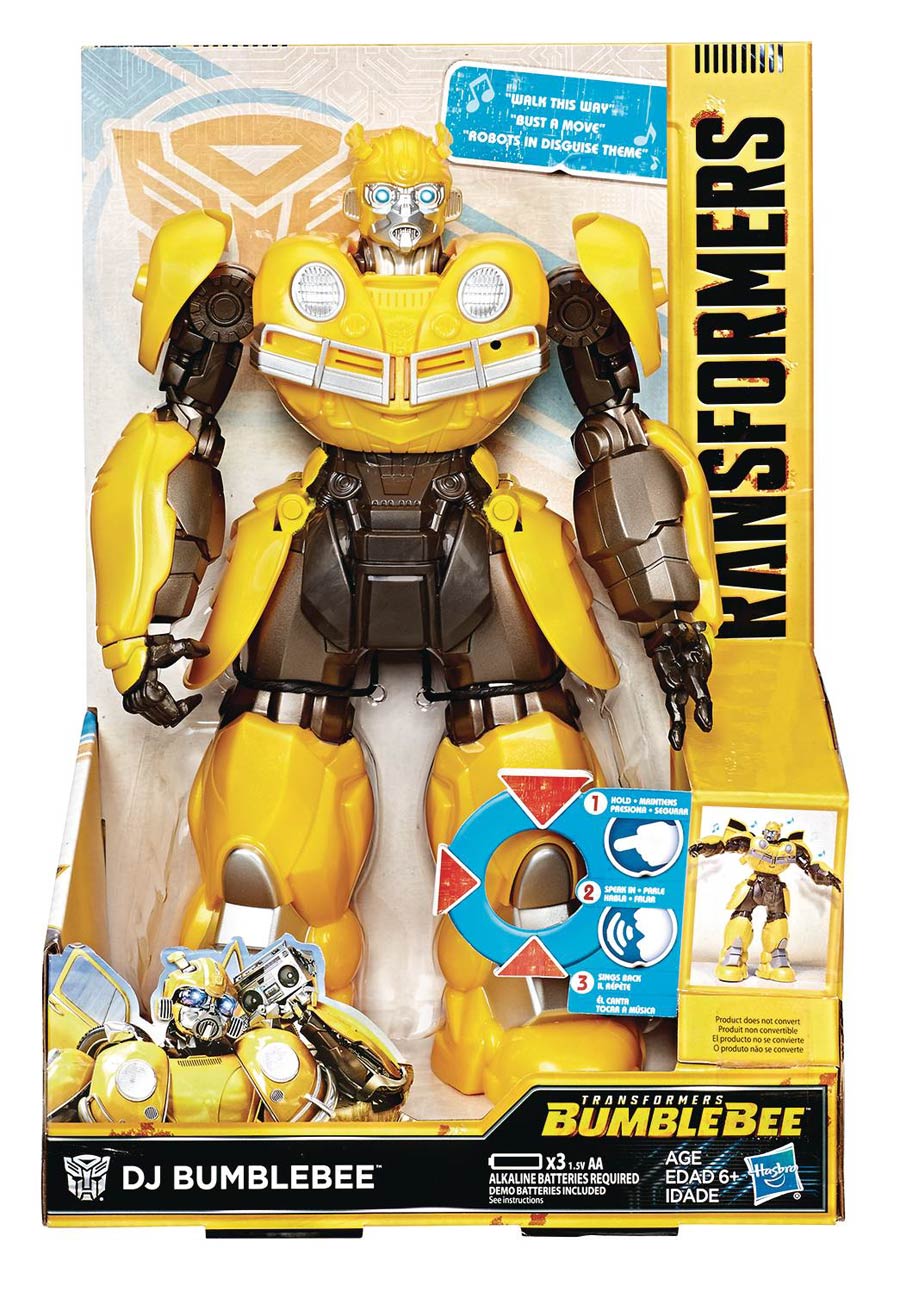 Transformers Bumblebee DJ Bumblebee Action Figure Case