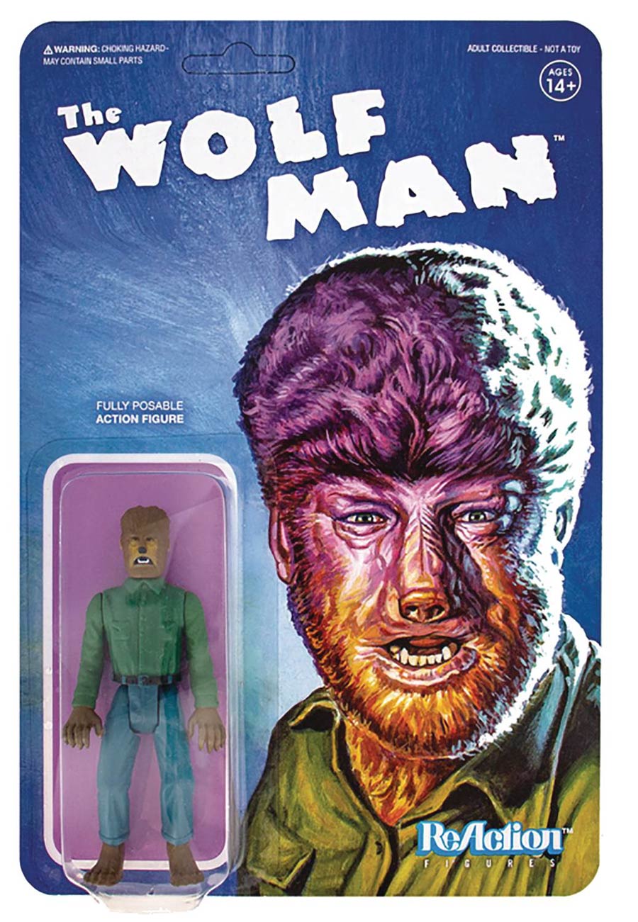 Universal Monsters ReAction Figure Wave 1 - Wolf Man