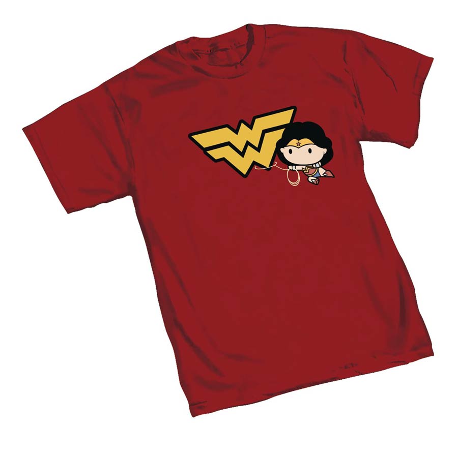 Wonder Woman Lasso Symbol T-Shirt Large