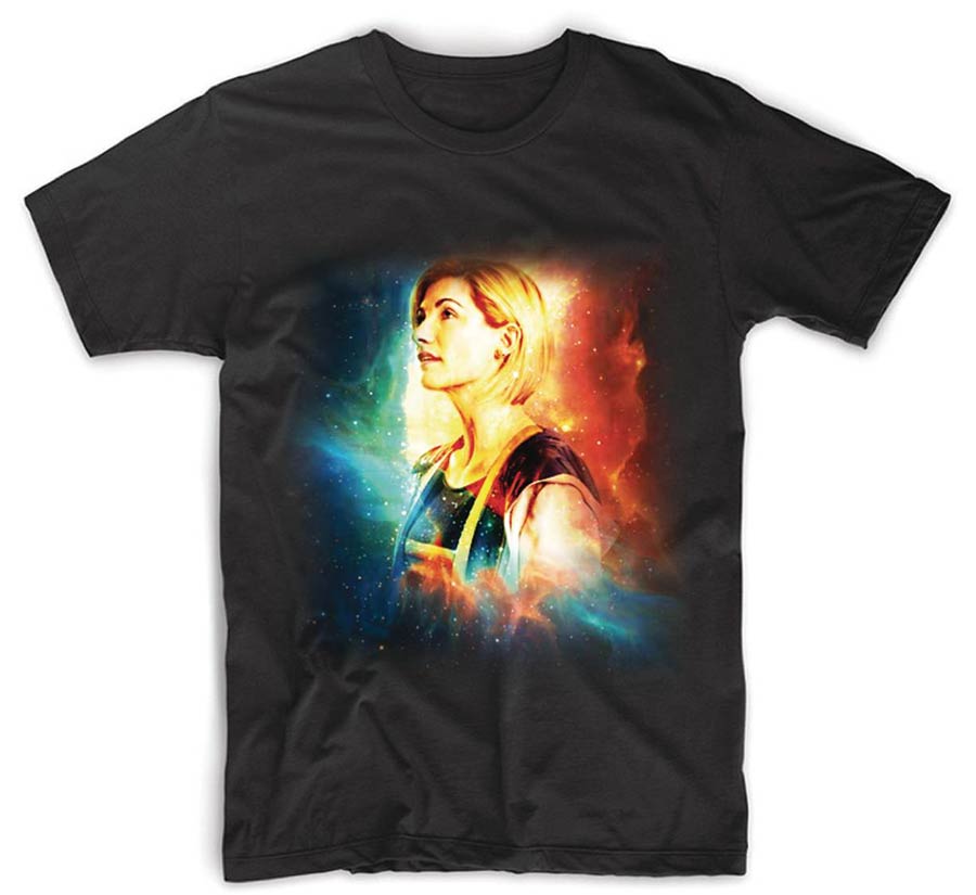 Doctor Who 13th Doctor Galaxy Effect T-Shirt Large