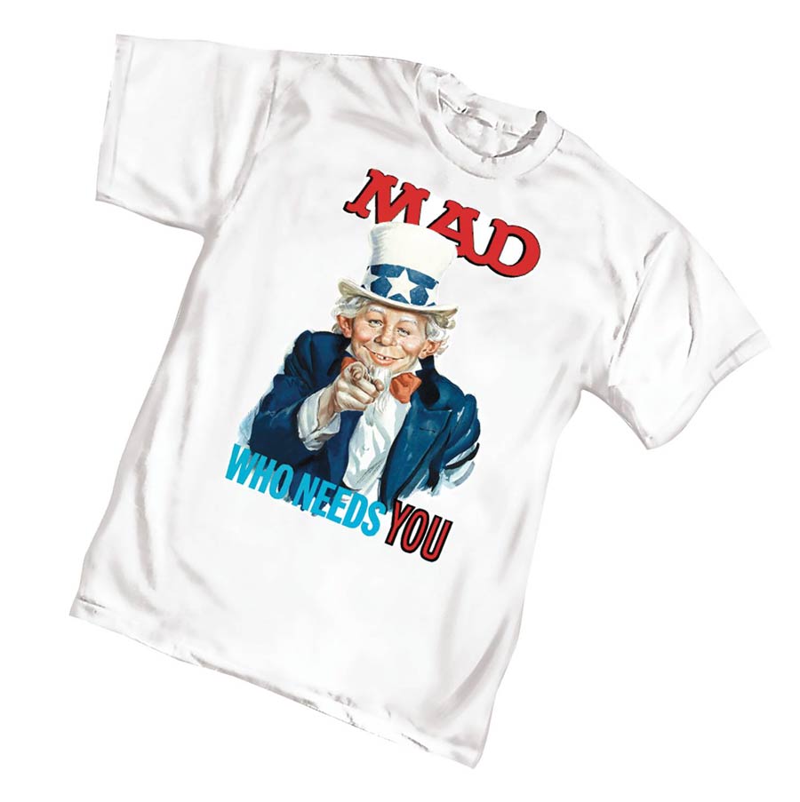 MAD Needs You T-Shirt Large