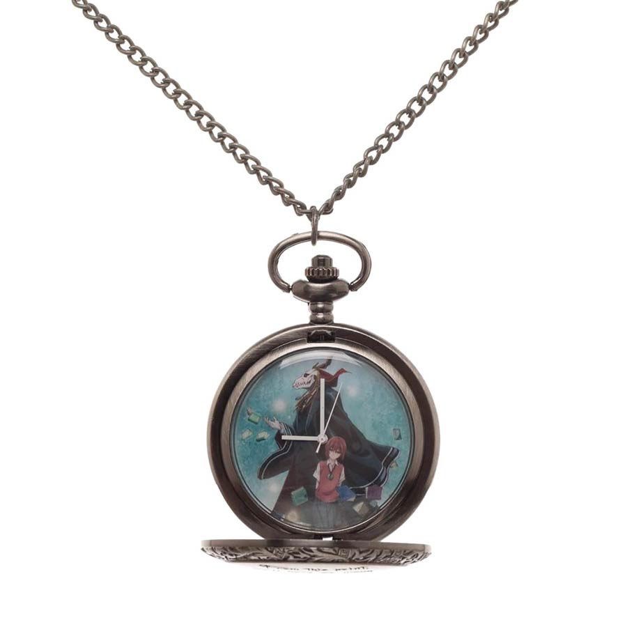 Ancient Magus Bride Pocket Watch Necklace