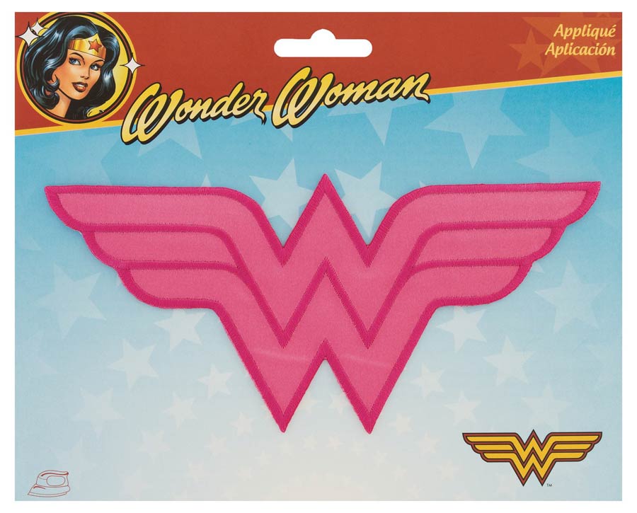 DC Heroes Logo Patch - Wonder Woman (Pink)