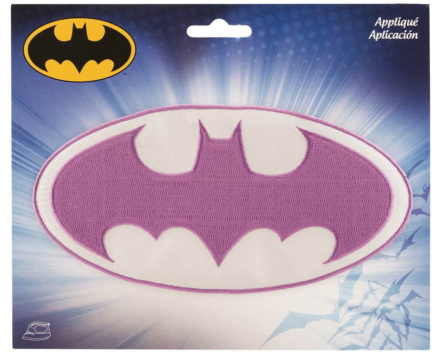 DC Heroes Logo Patch - Batgirl (Purple)