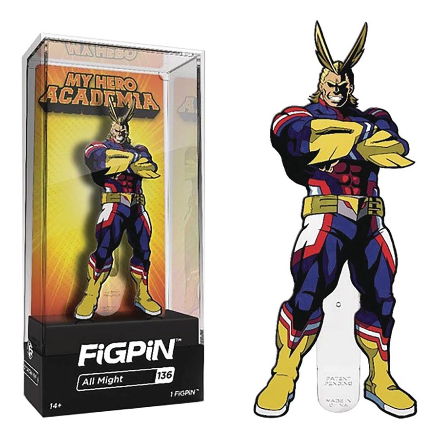 My Hero Academia FigPin Series 1 All Might Pin