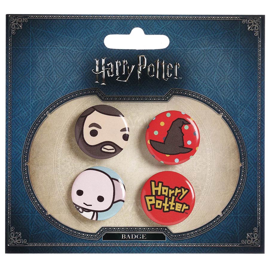 Harry Potter Button Set - Hagrid & Dobby