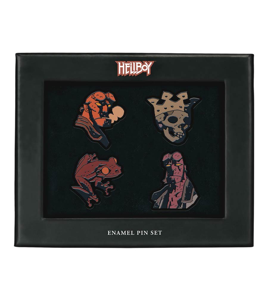 Hellboy Enamel Pin Set