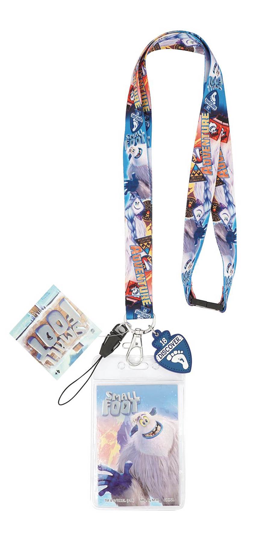 Smallfoot Lanyard With Cleaning Charm