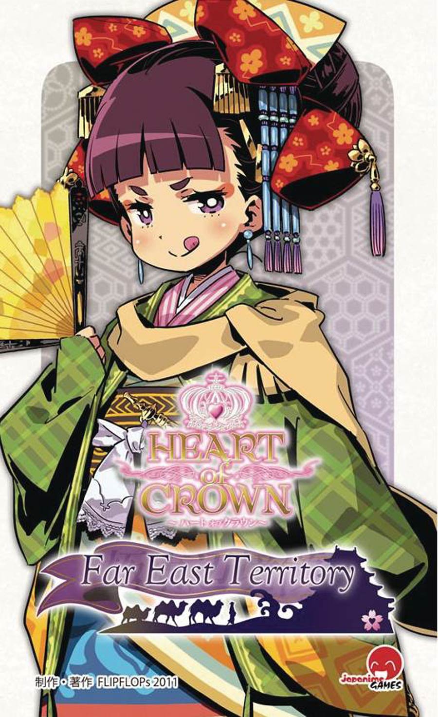 Heart Of Crown Deck Building Game Far East Territory Expansion Pack