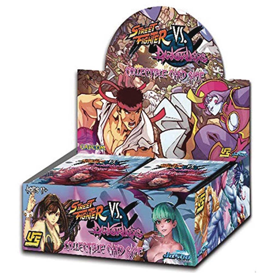 Street Fighter CCG Darkstalkers Expansion Display