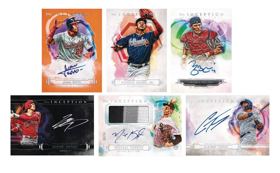 Topps 2019 Inception Baseball Trading Cards Box