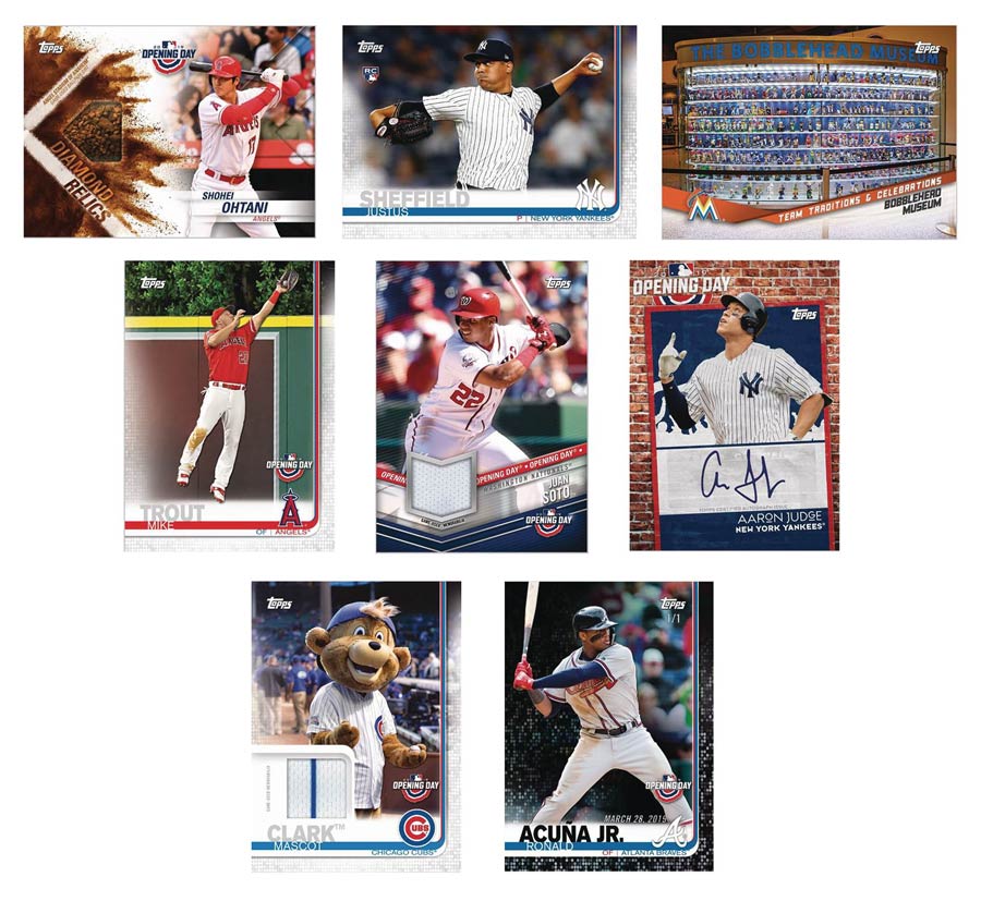 Topps 2019 Opening Day Baseball Trading Cards Box