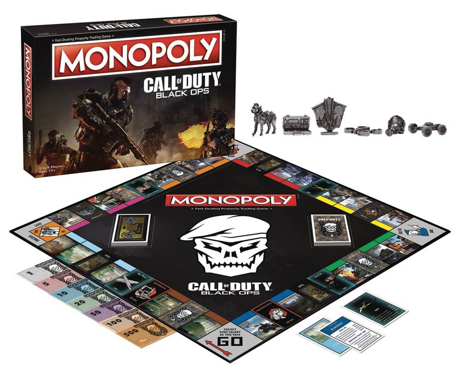 Monopoly Call Of Duty Black Ops Edition Board Game