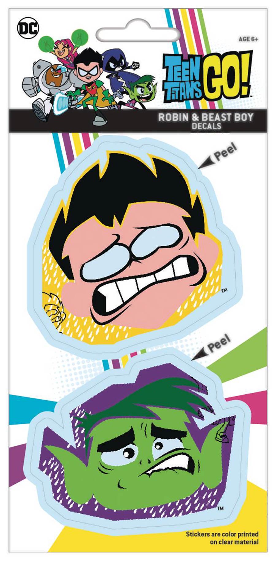 Teen Titans Go Vinyl Decal - Robin & Beast Boy