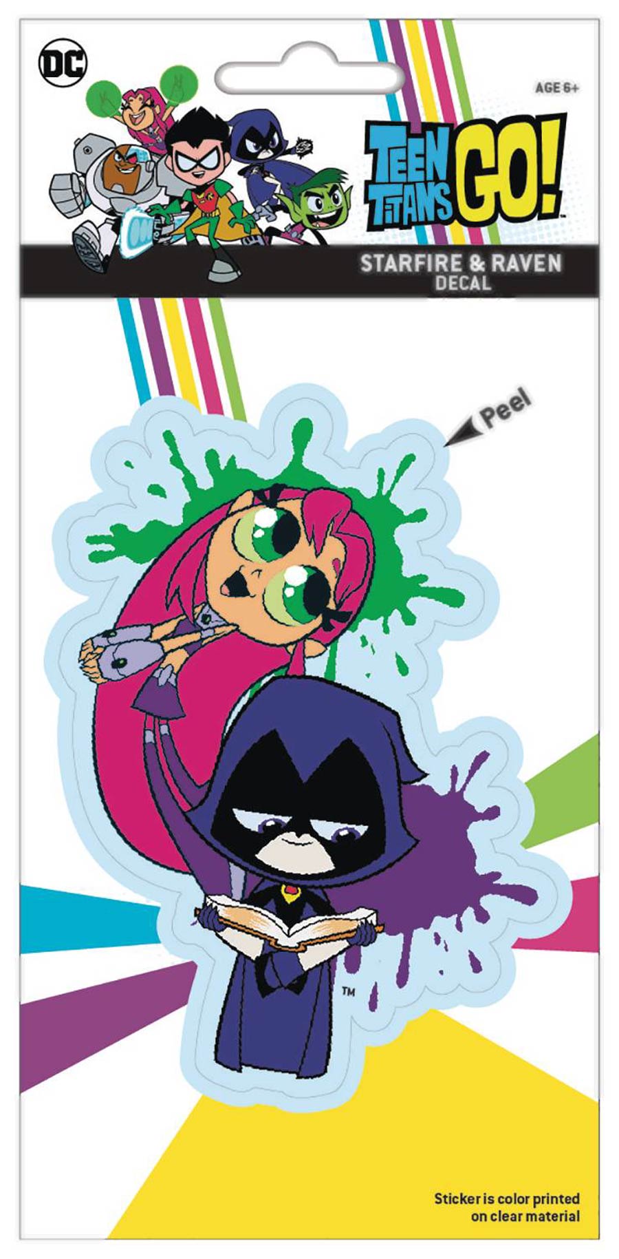 Teen Titans Go Vinyl Decal - Starfire & Raven