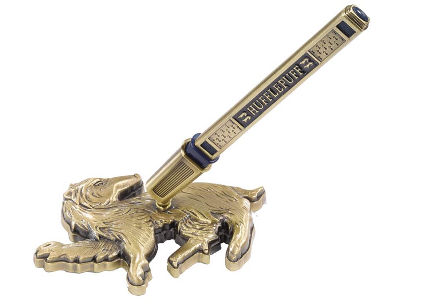 Harry Potter Pen & Desk Stand - Hufflepuff House