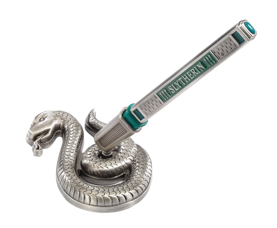 Harry Potter Pen & Desk Stand - Slytherin House