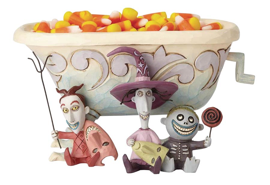 Nightmare Before Christmas Lock Shock And Barrel Treat Bowl