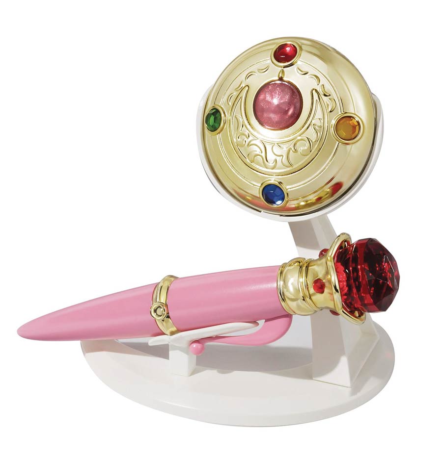 Sailor Moon Proplica - Transformation Brooch And Disguise Pen Set
