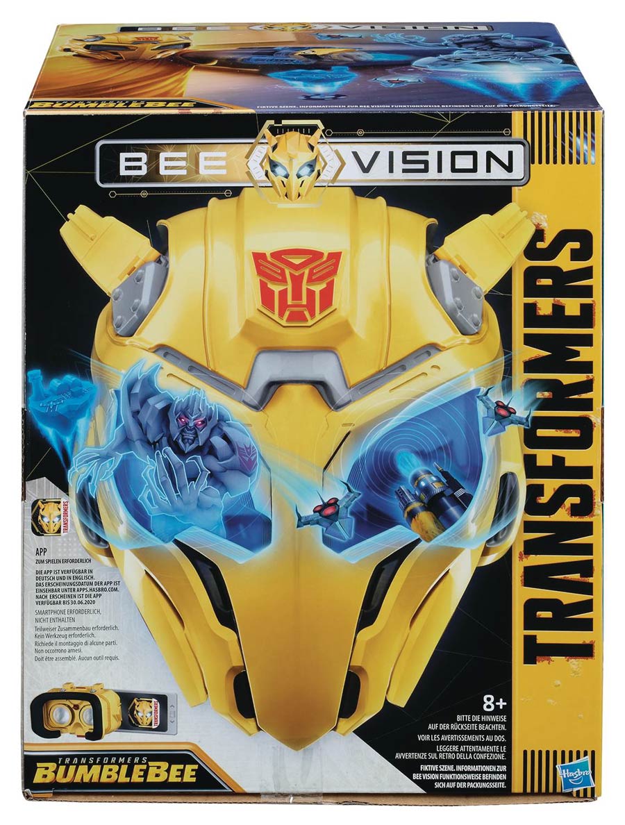 Transformers Bumblebee Bee Vision AR Mask