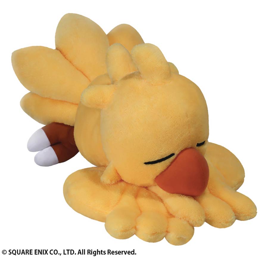 Final Fantasy Snoozing Chocobo Plush