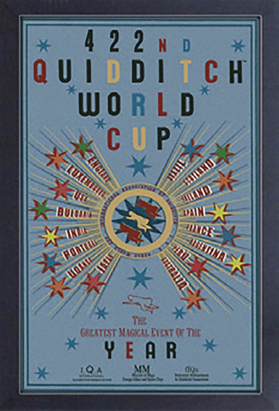 Harry Potter 11x17 Framed Print - Quidditch World Cup