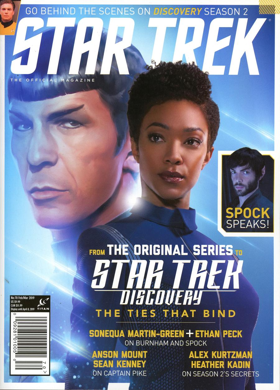 Star Trek Magazine #70 Newsstand Edition