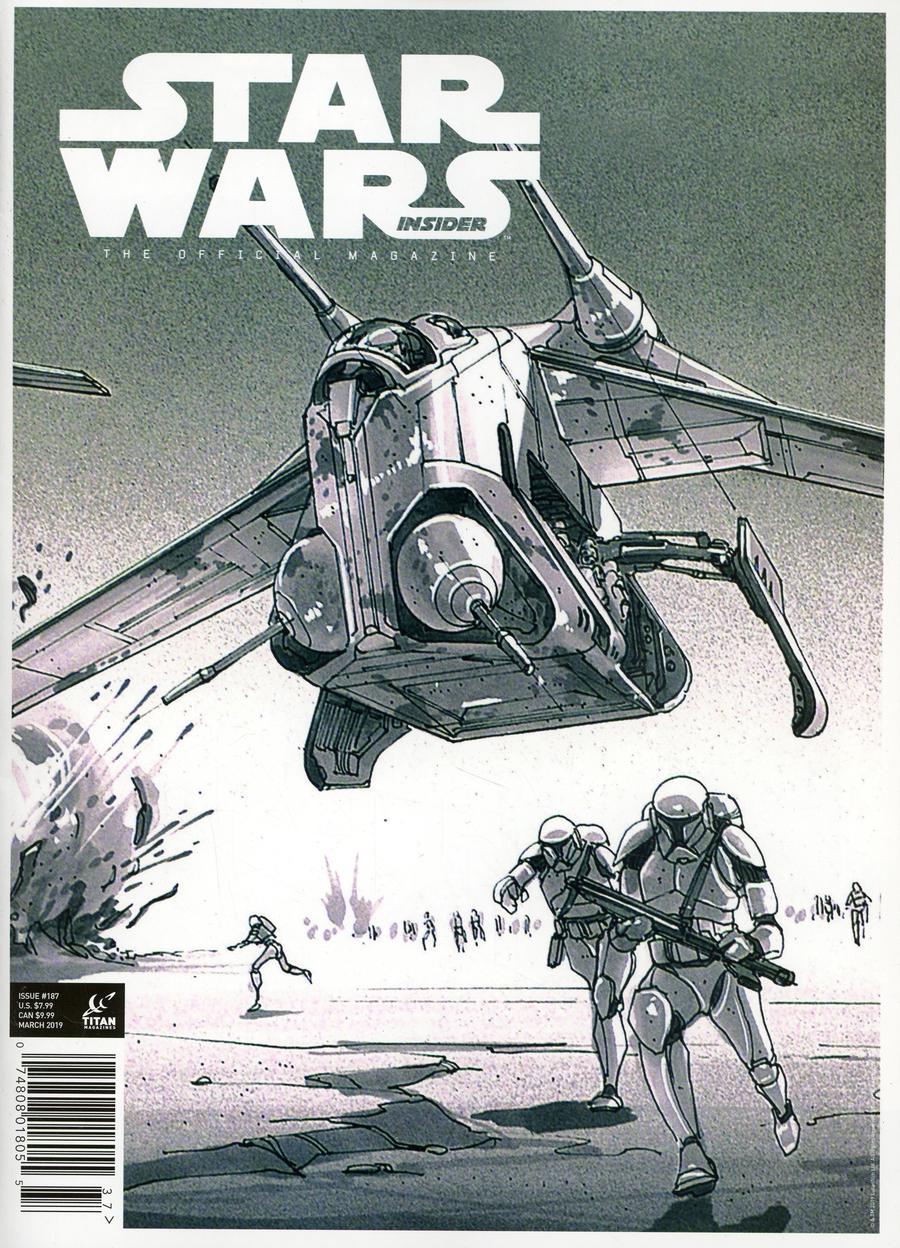 Star Wars Insider #187 March 2019 Previews Exclusive Edition
