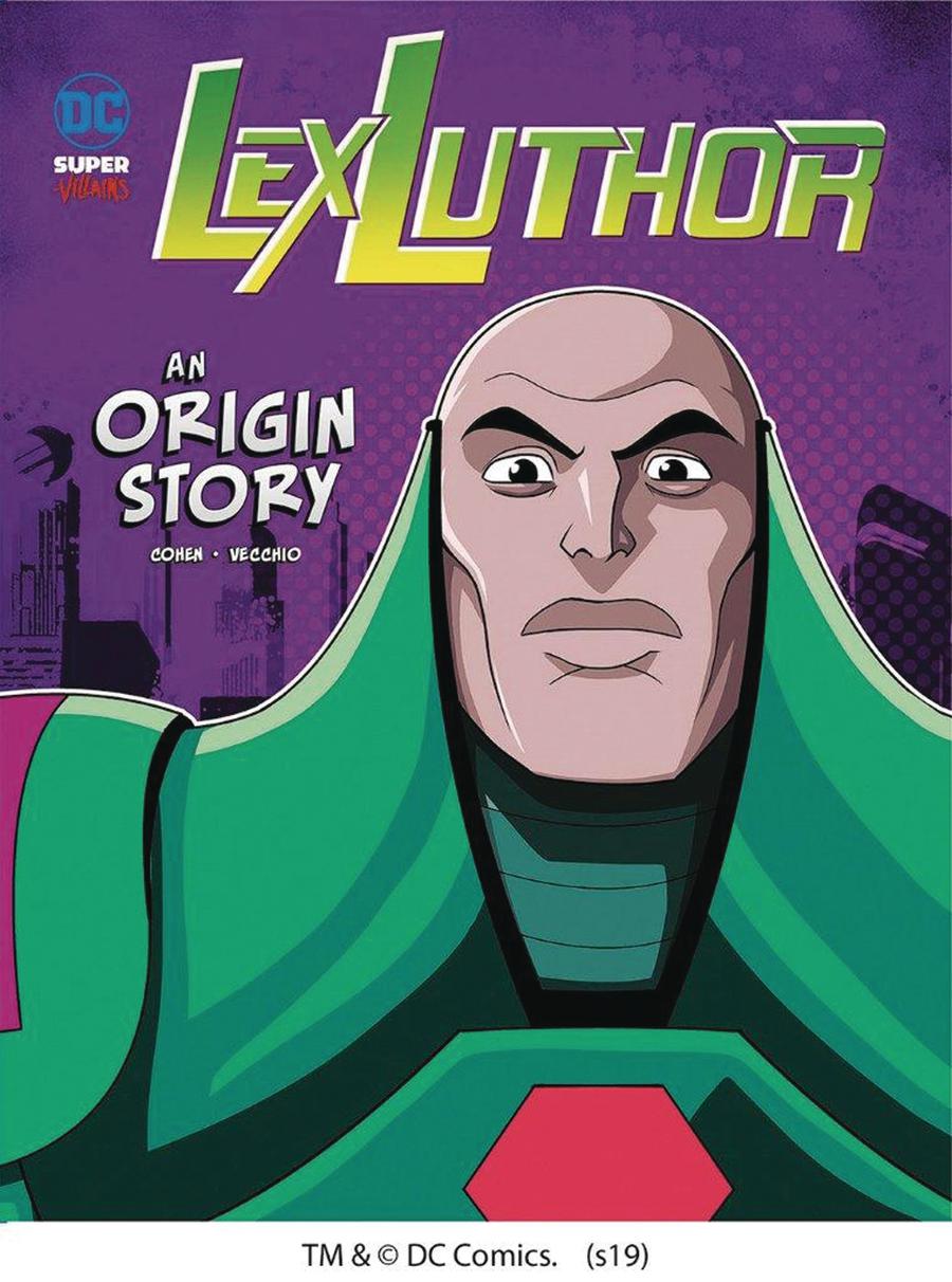 DC Super Villains Lex Luthor An Origin Story TP