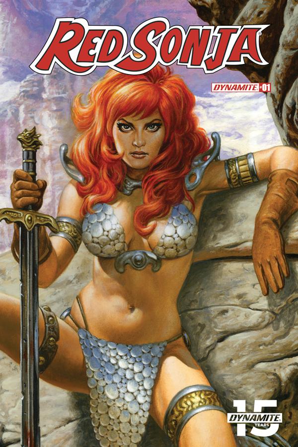 Red Sonja Vol 8 #1 Cover N Incentive Joe Jusko Painted Sneak Peek Variant Cover