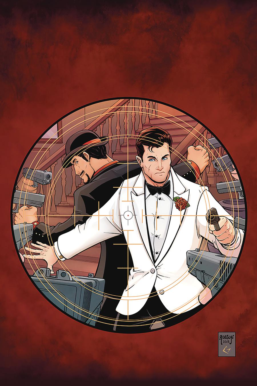 James Bond 007 #4 Cover F Incentive Will Robson Virgin Cover