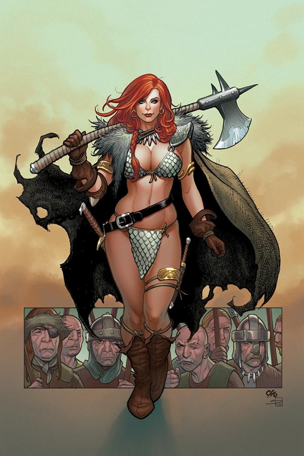 Red Sonja Vol 8 #1 Cover R Limited Frank Cho Virgin Cover