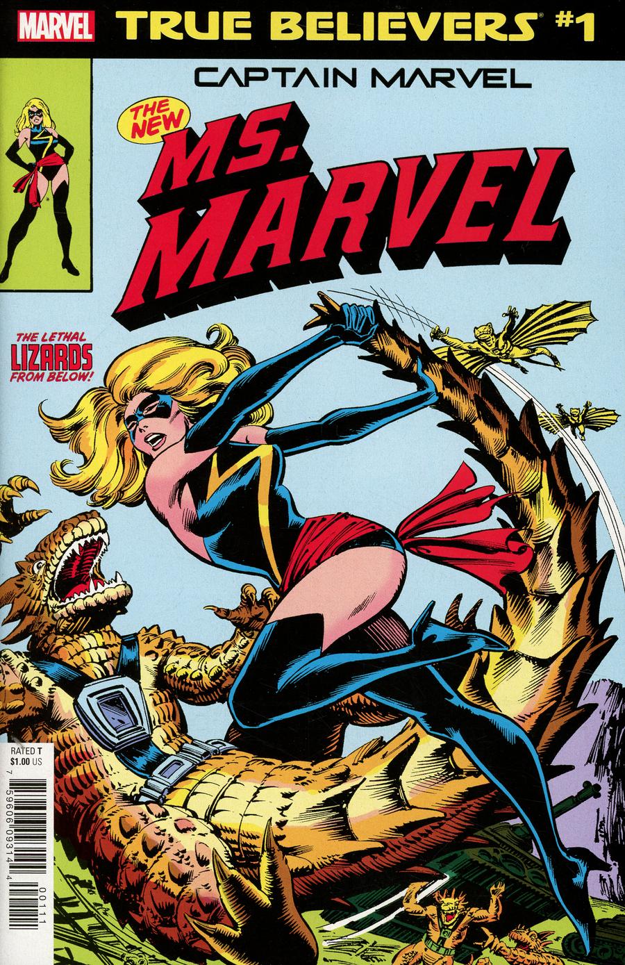True Believers Captain Marvel New Ms Marvel #1