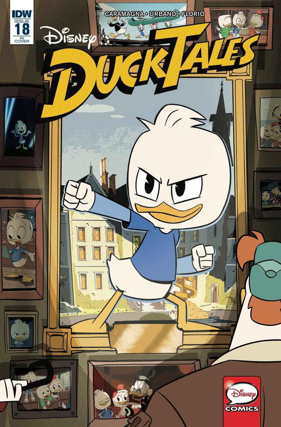 Ducktales Vol 4 #18 Cover C Incentive Ducktales Creative Team Variant Cover