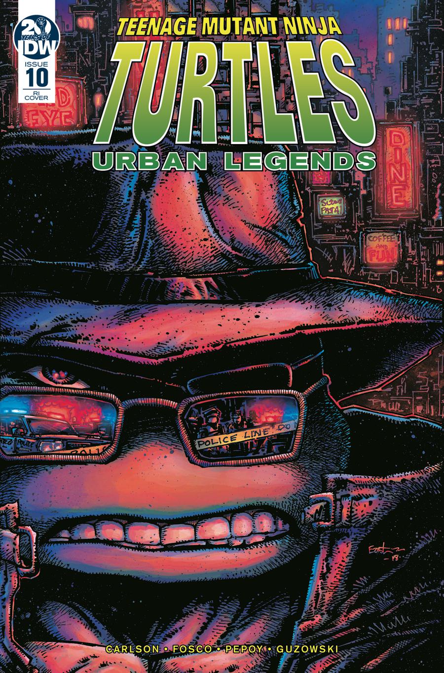Teenage Mutant Ninja Turtles Urban Legends #10 Cover C Incentive Kevin Eastman Variant Cover