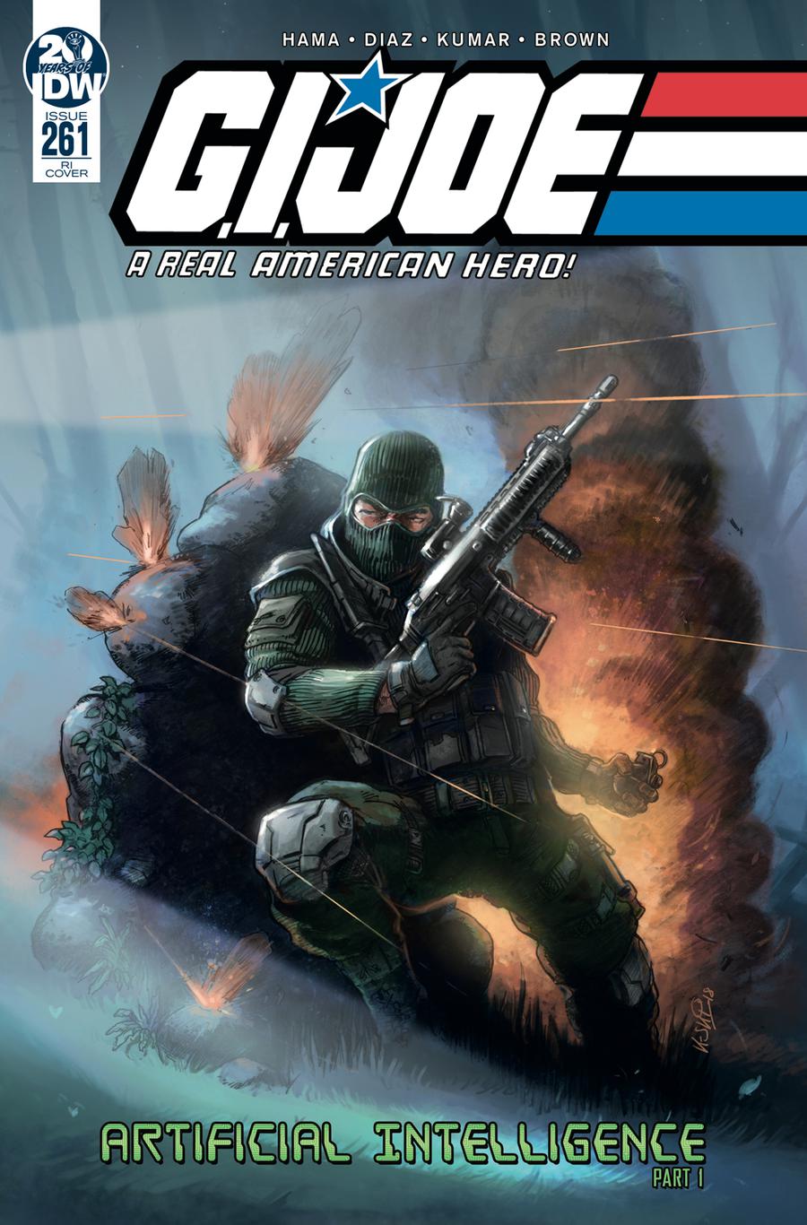 GI Joe A Real American Hero #261 Cover C Incentive Klaus Scherwinski Variant Cover