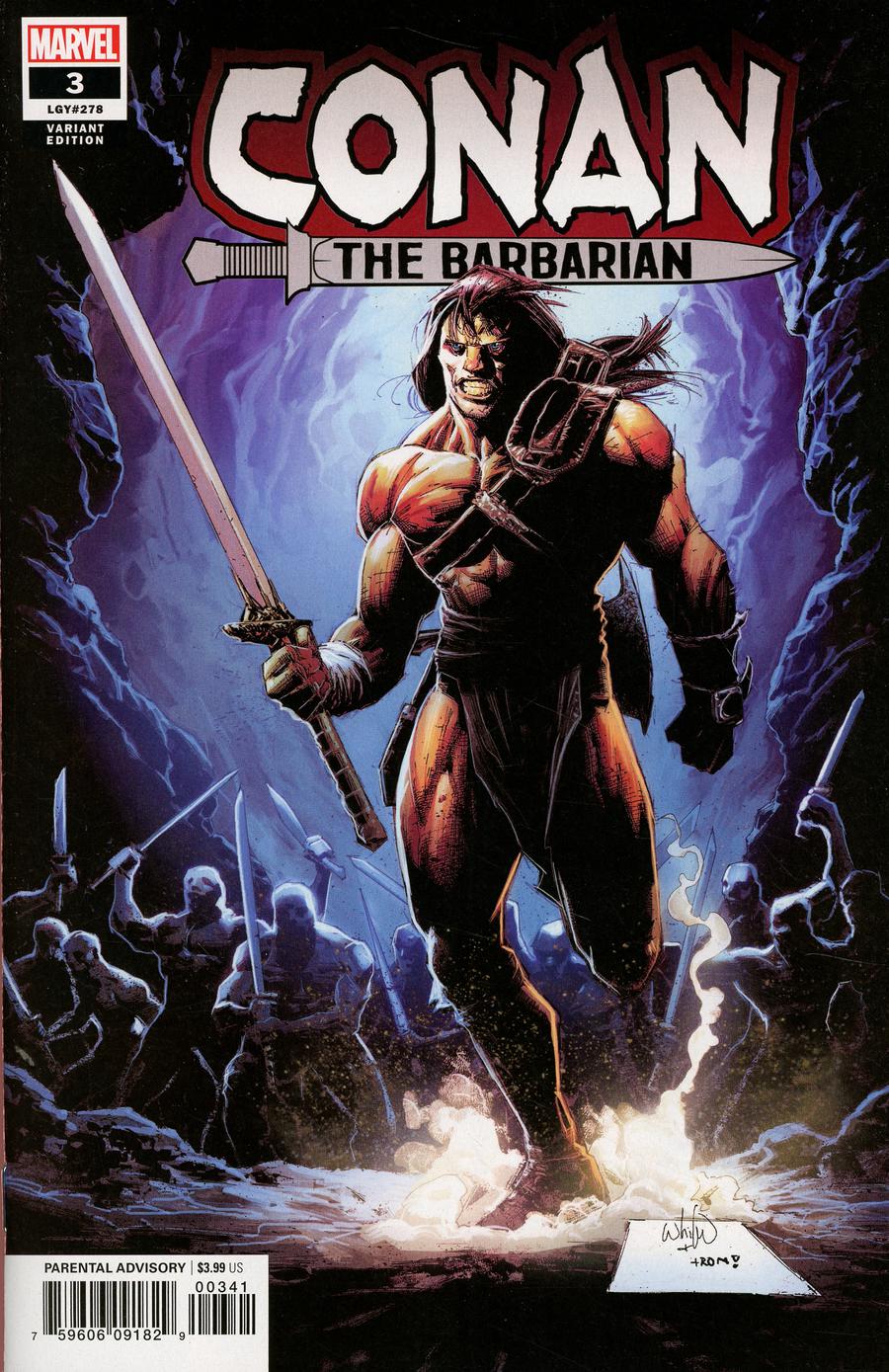 Conan The Barbarian Vol 4 #3 Cover D Incentive Whilce Portacio Variant Cover