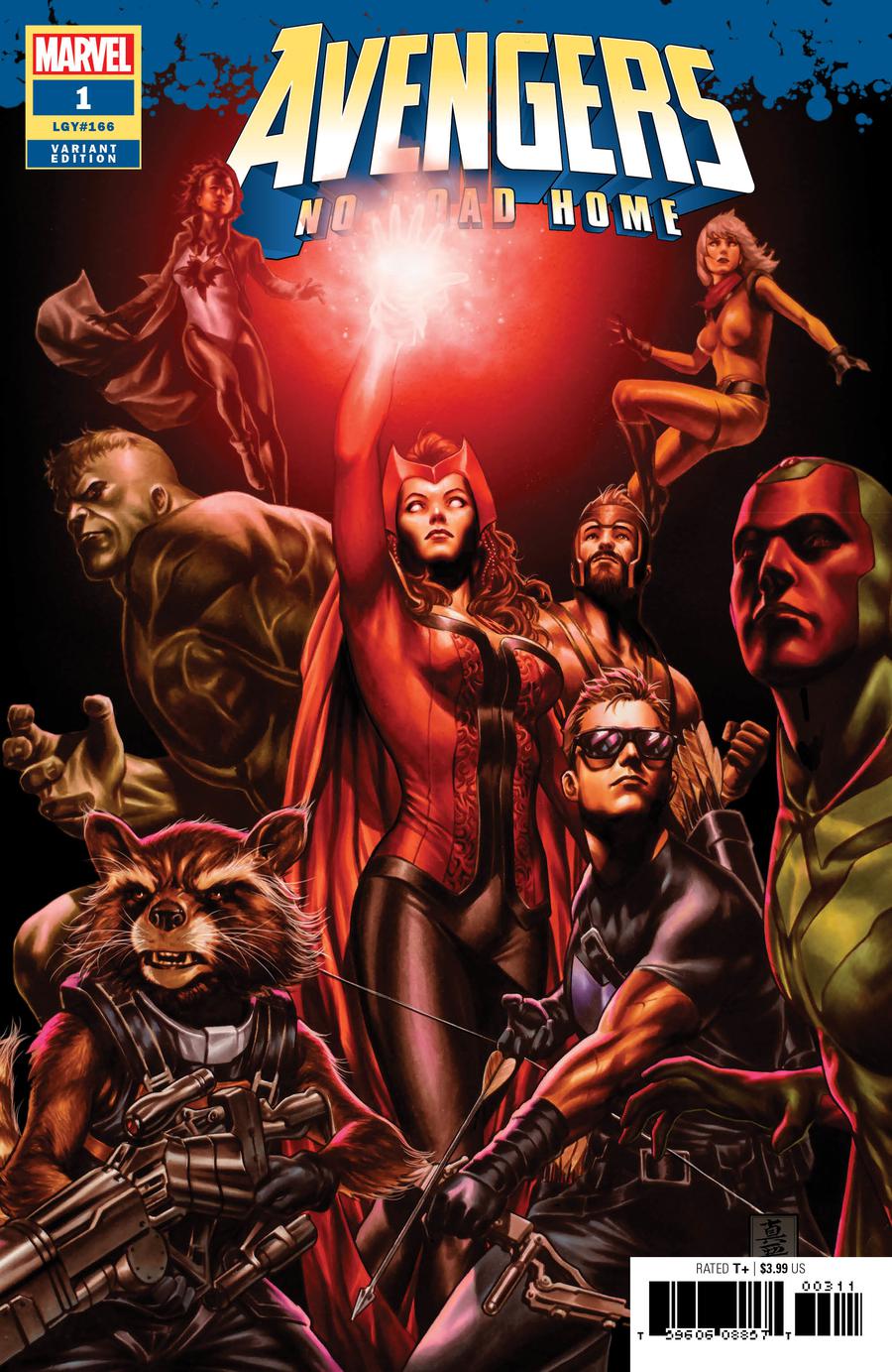 Avengers No Road Home #1 Cover E Incentive Mark Brooks Variant Cover