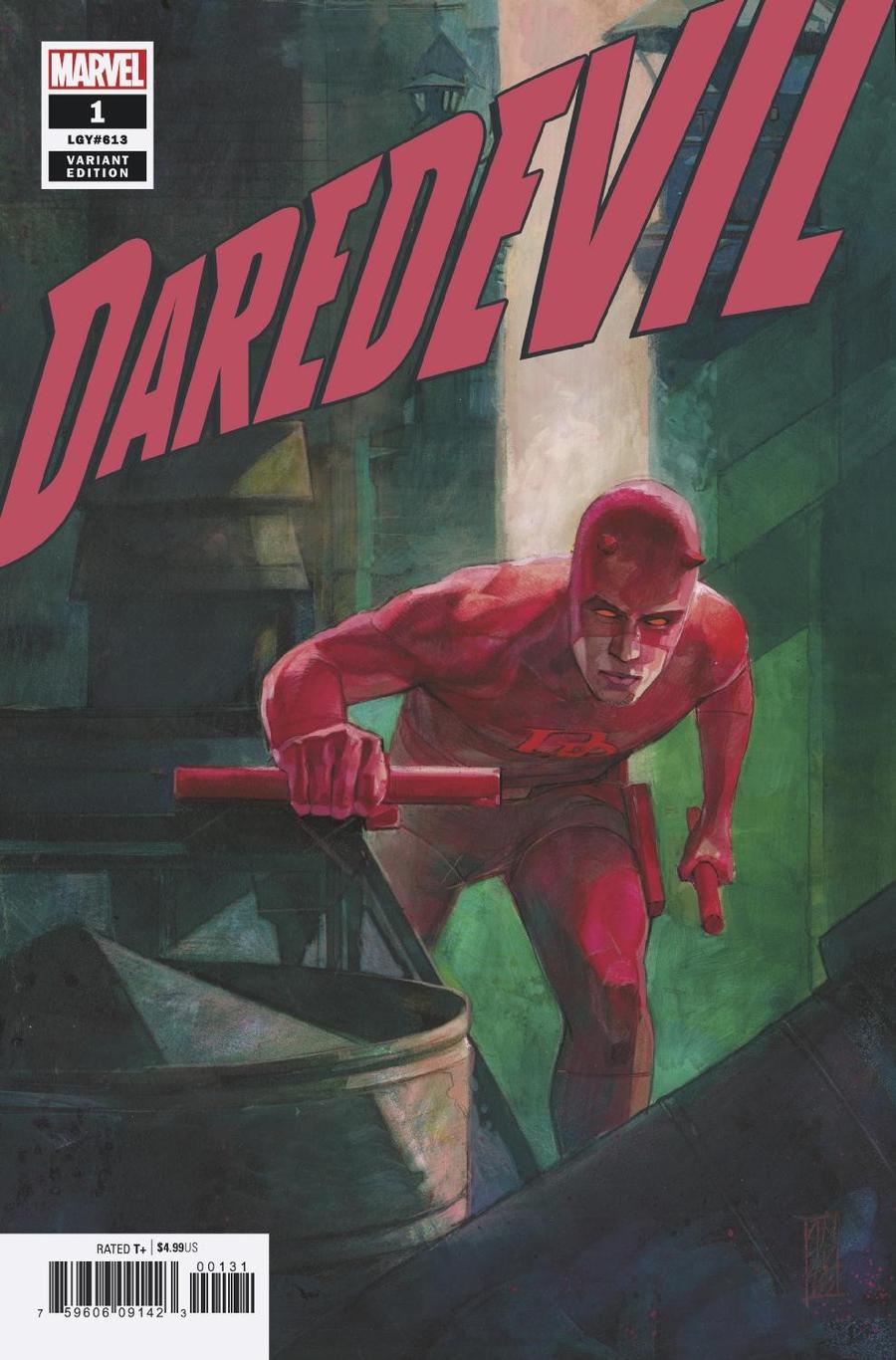 Daredevil Vol 6 #1 Cover E Incentive Alex Maleev Variant Cover