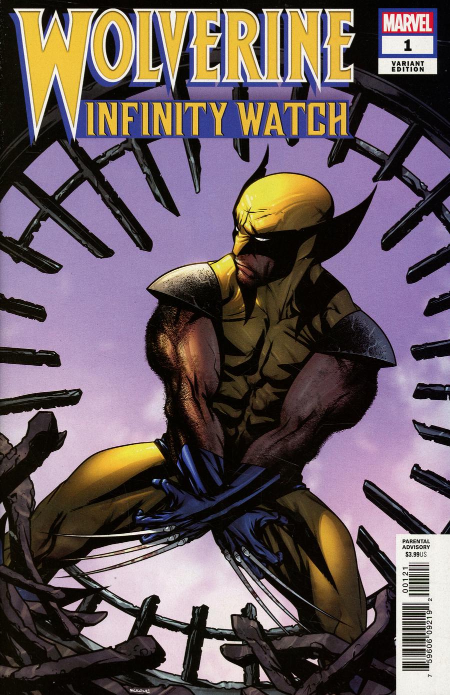 Wolverine Infinity Watch #1 Cover D Incentive Mike McKone Variant Cover