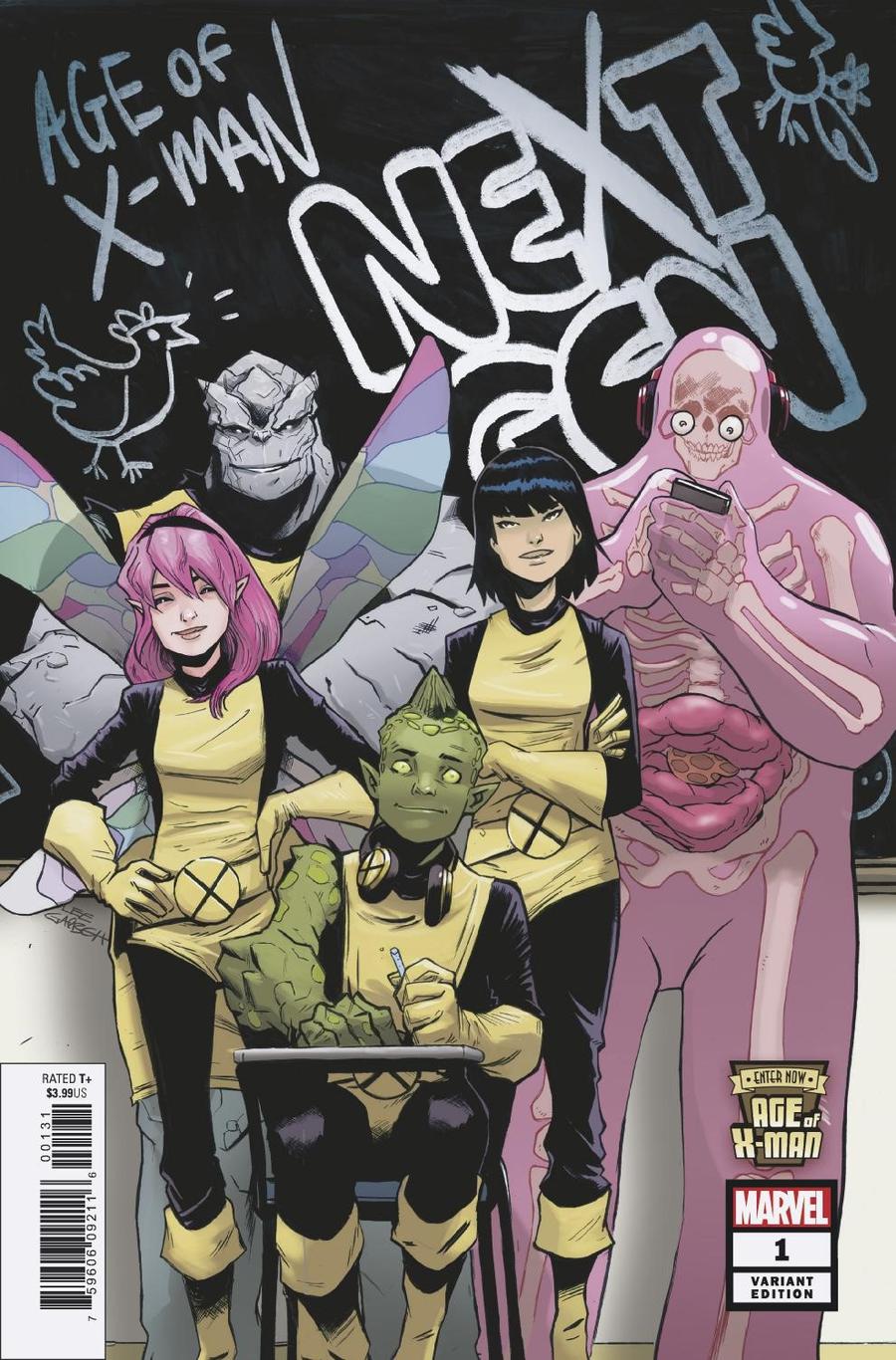 Age Of X-Man Nextgen #1 Cover D Incentive Lee Garbett Variant Cover