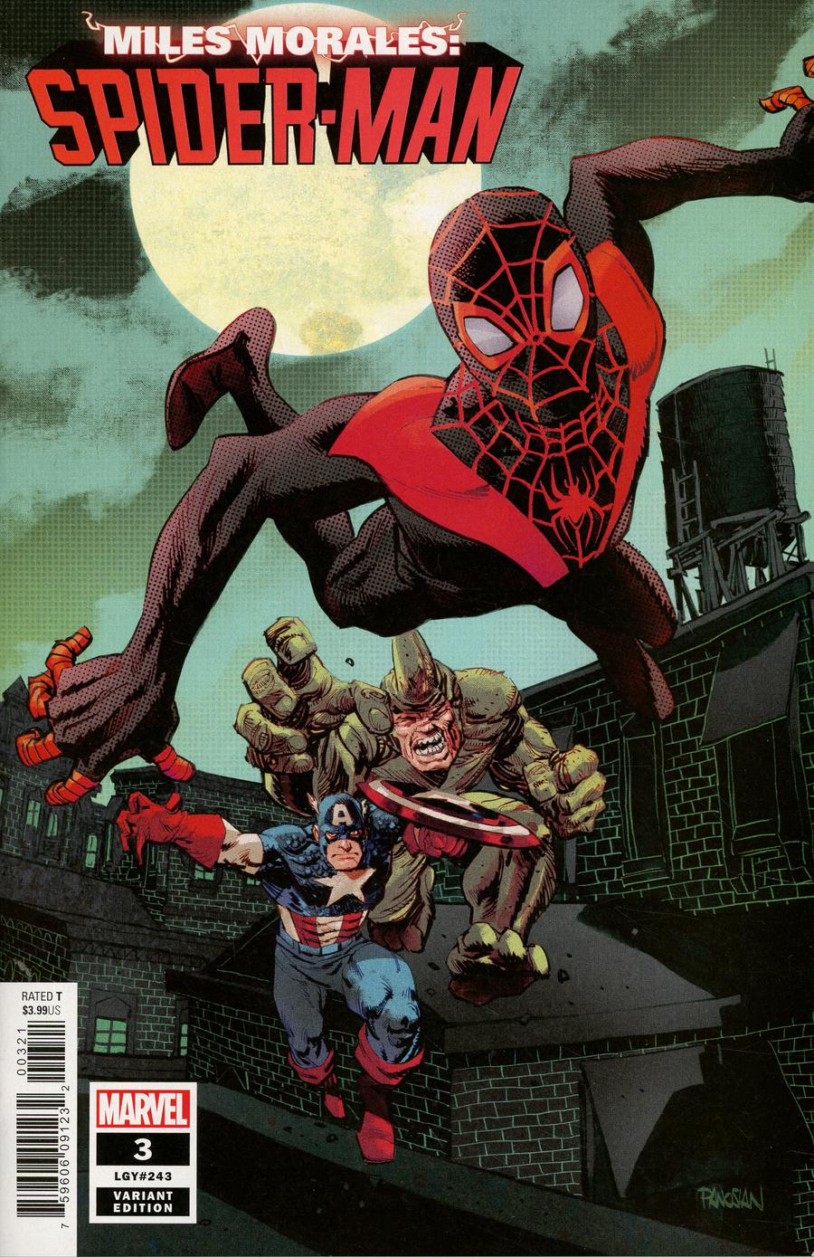 Miles Morales Spider-Man #3 Cover C Incentive Dan Panosian Variant Cover