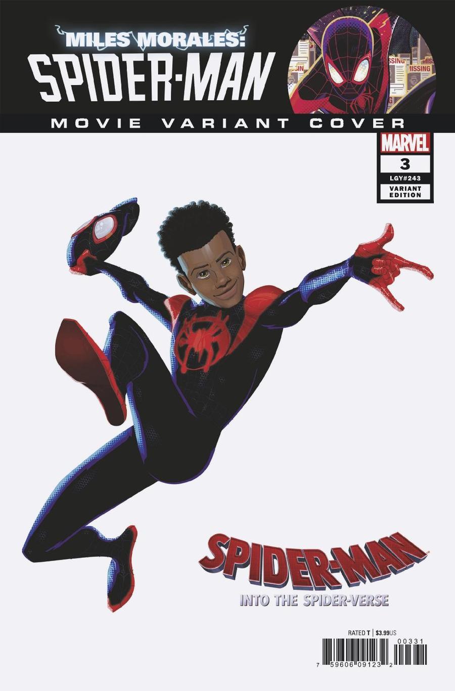 Miles Morales Spider-Man #3 Cover B Incentive Movie Variant Cover