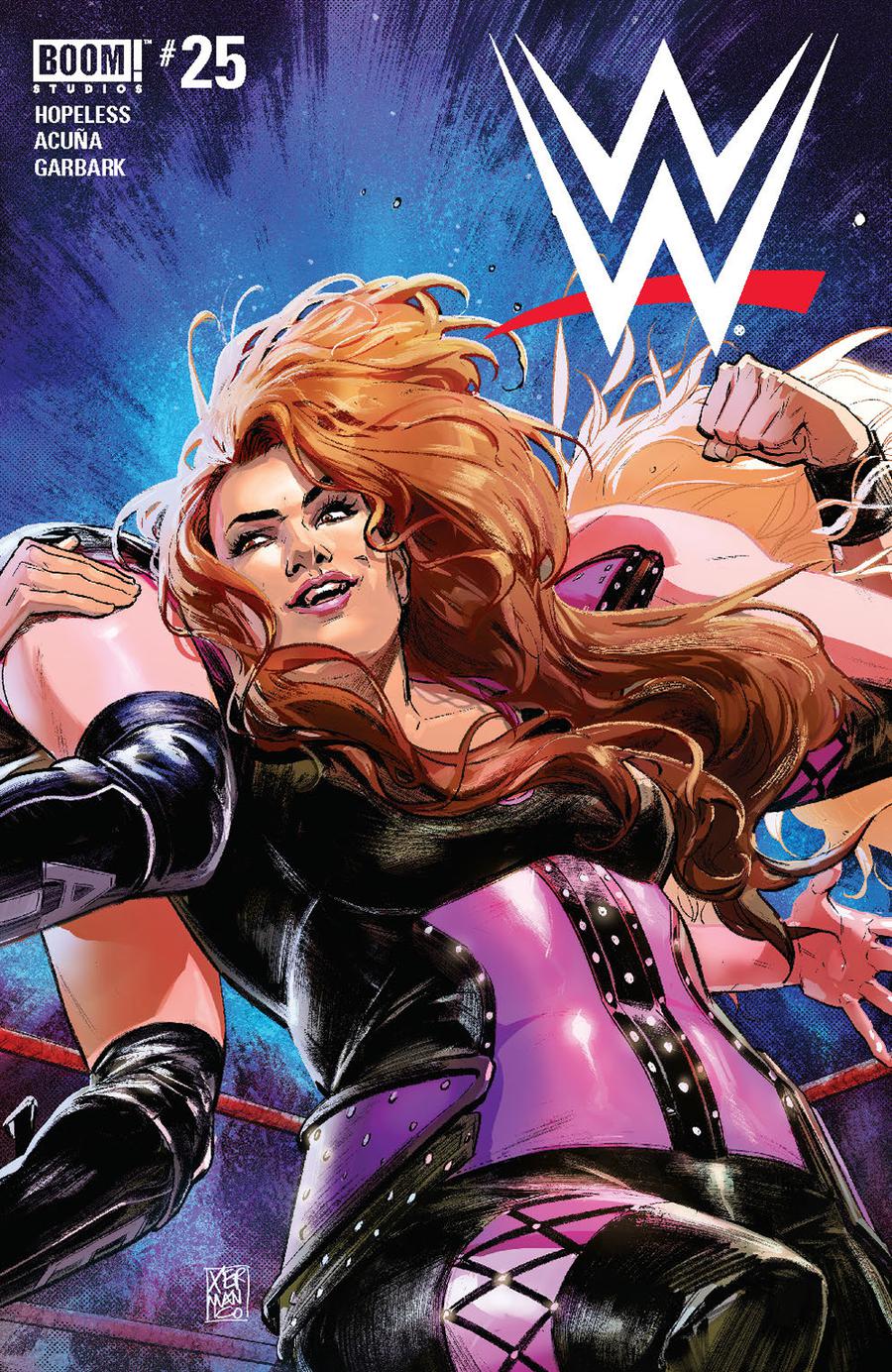 WWE #25 Cover D Incentive Marco DAlfonso Limited Virgin Variant Cover