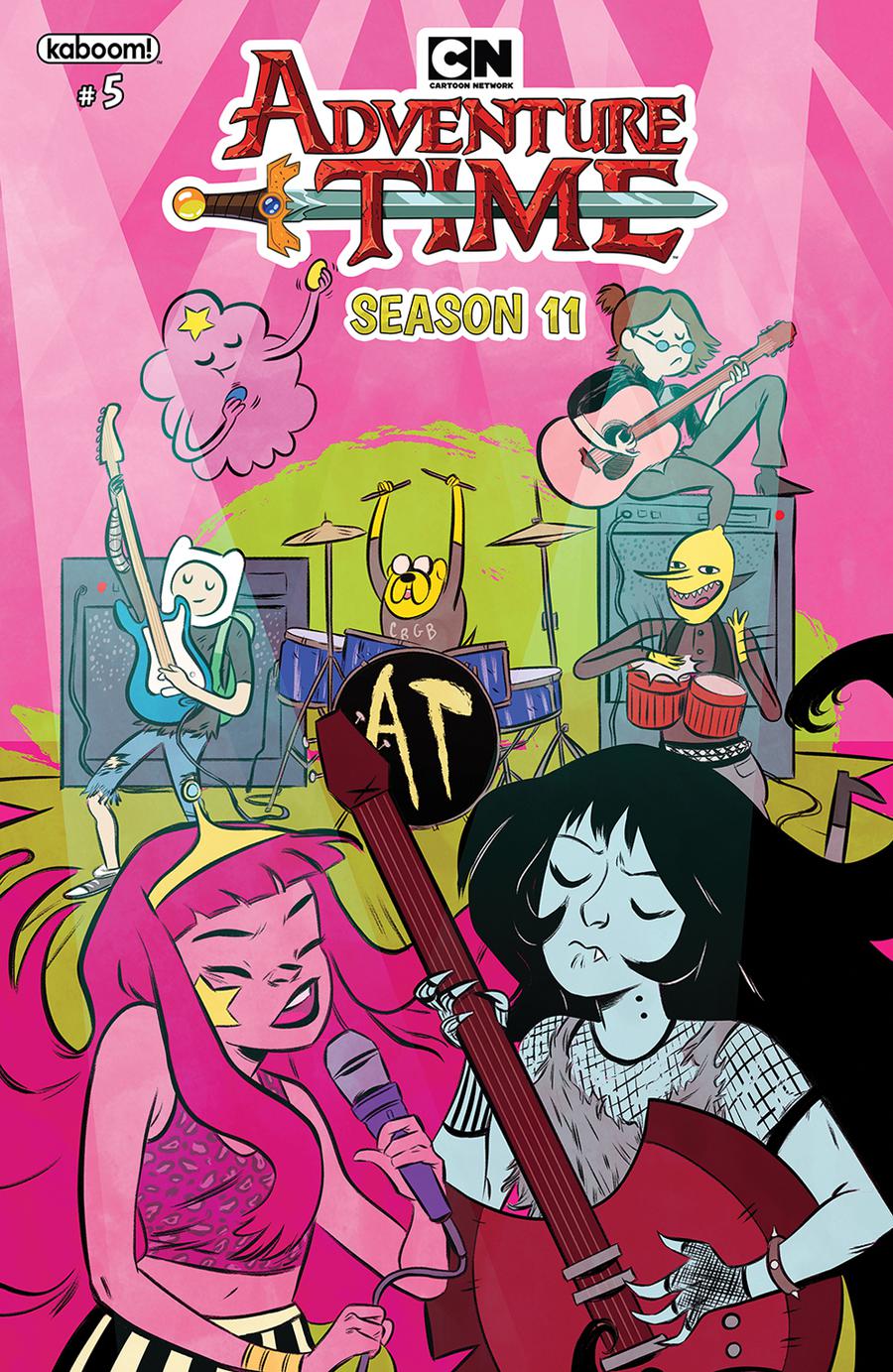 Adventure Time Season 11 #5 Cover D Incentive Tara OConnor Virgin Variant Cover