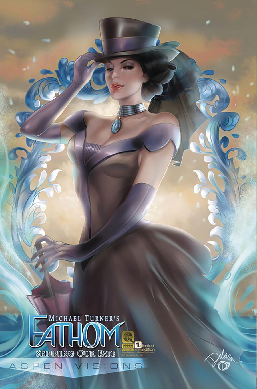 Aspen Visions Fathom Spinning Our Fate #1 Cover C Incentive Cris DeLara Variant Cover