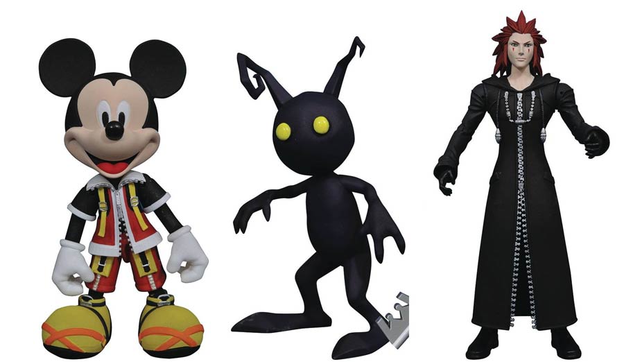 Kingdom Hearts Select Action Figure Series 1 - Mickey Axel Shadow
